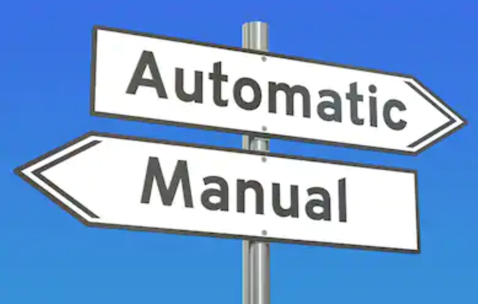 Automatic Manual Direction Sign