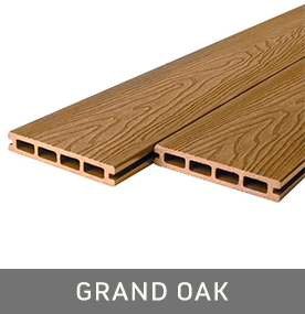 Composite Deck Board - Grand Oak | HYPERION Decking