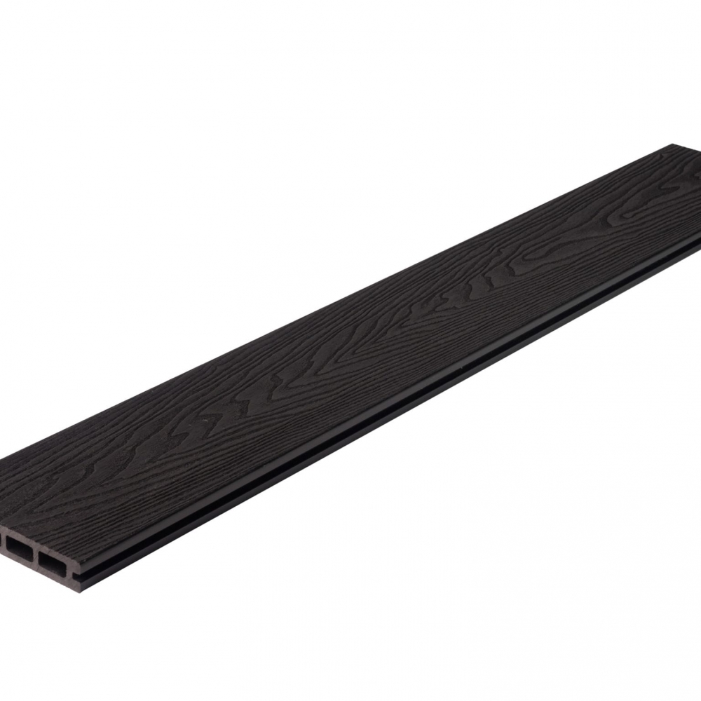 Wood Grain Slate Grey Composite Decking Boards