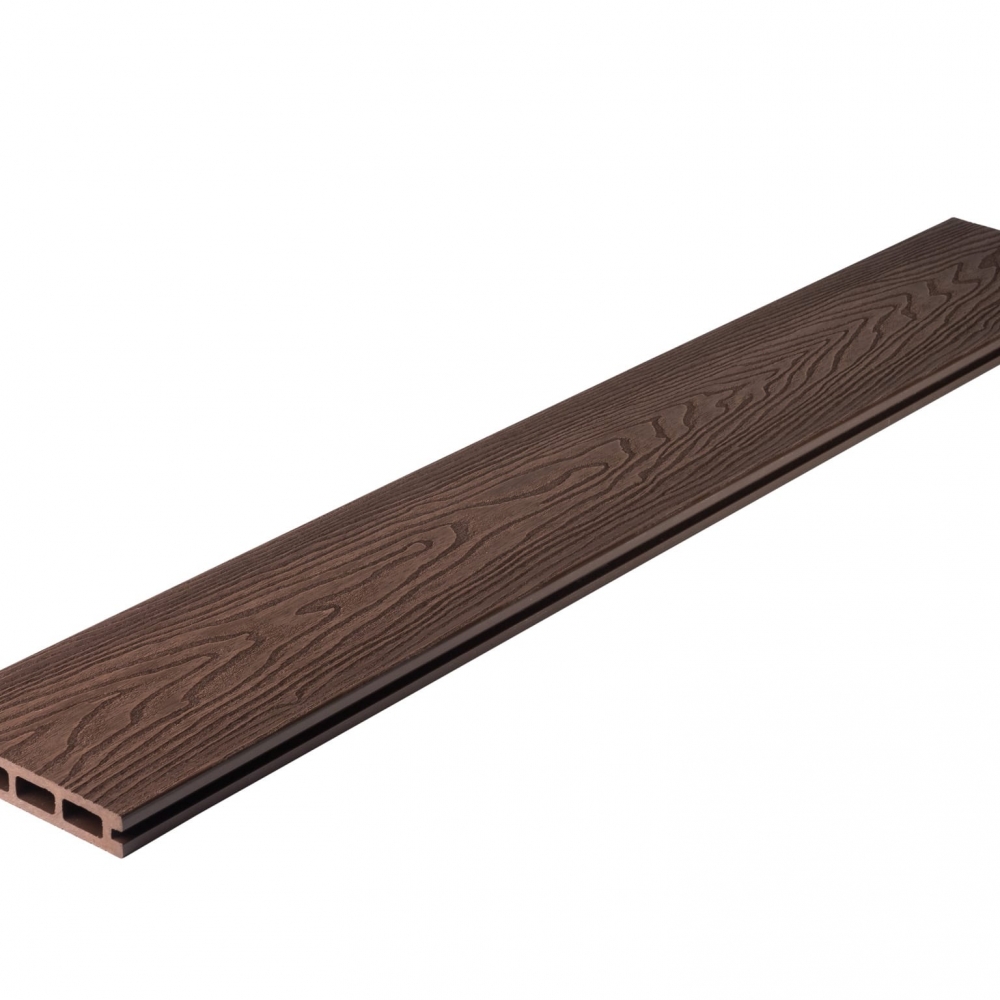 Wood Grain Victorian Brown Composite Decking Boards